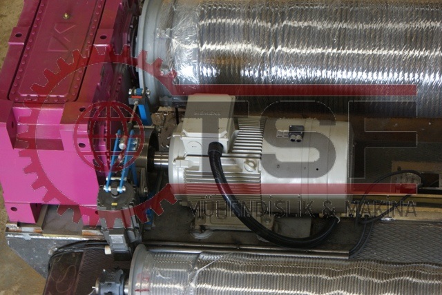 vinç açık tahrik kaldırma grubu